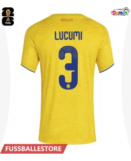 Günstige Kolumbien Jhon Lucumi #3 Heimtrikot Damen WM 2026 Kurzarm